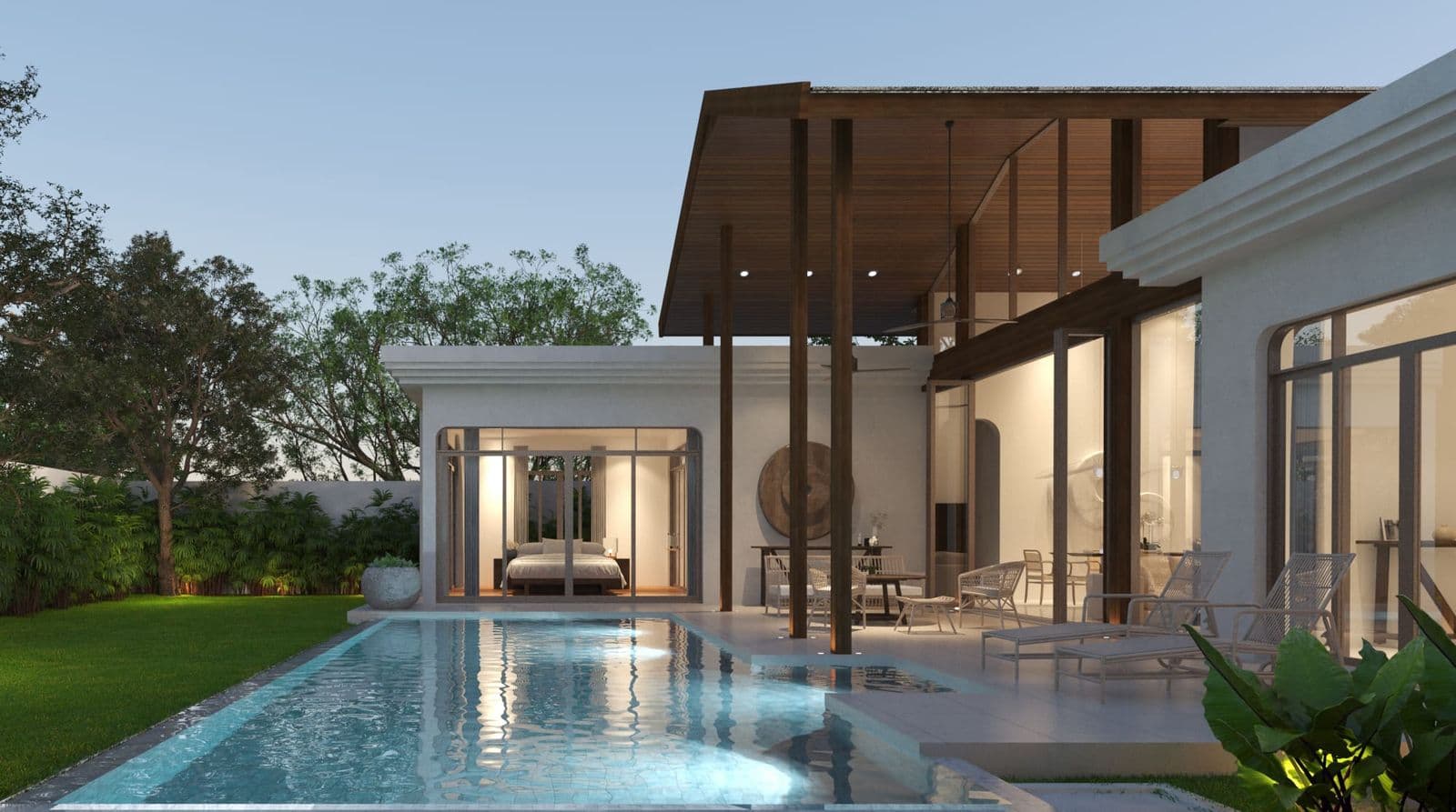 3 Beds / 4 Baths Tropical villa Thalang — photo 2