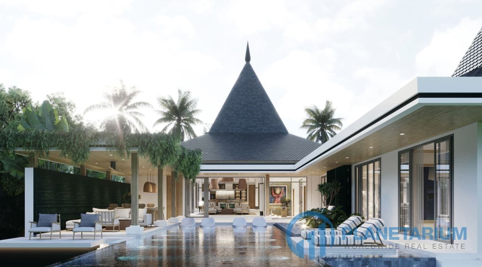 Large pool villa in Bang Jo. — photo 1