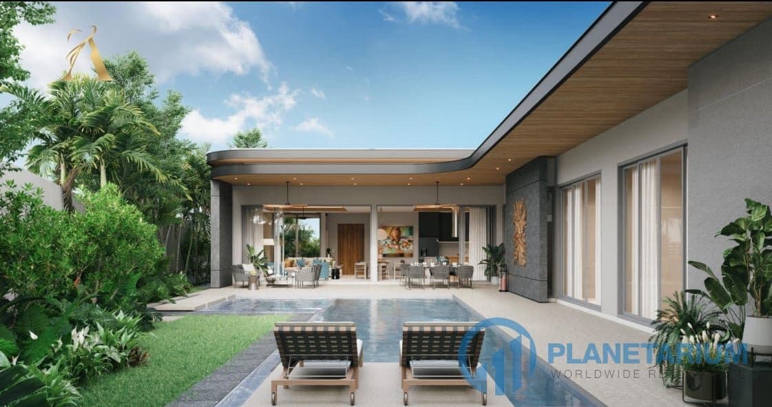 Modern pool villa near Layan and Cherngtalay. — photo 2