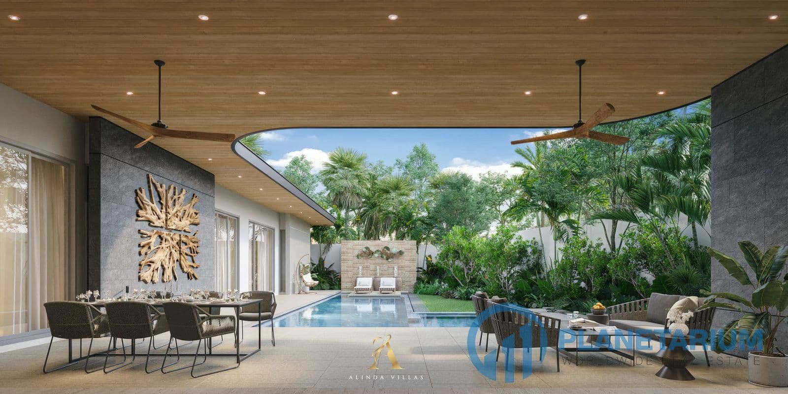 Modern pool villa near Layan and Cherngtalay. — photo 3
