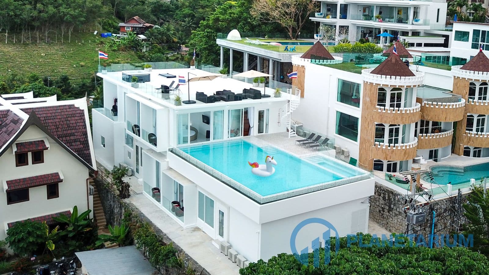 New modern luxury pool villa at patong — photo 1