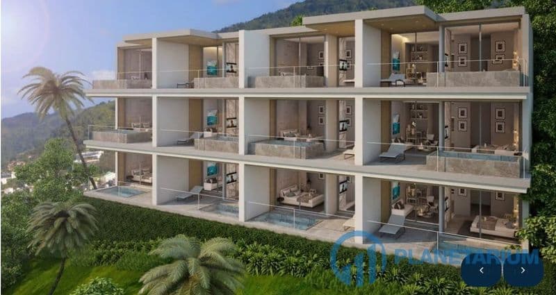 Seaview apartment in patong — photo 1