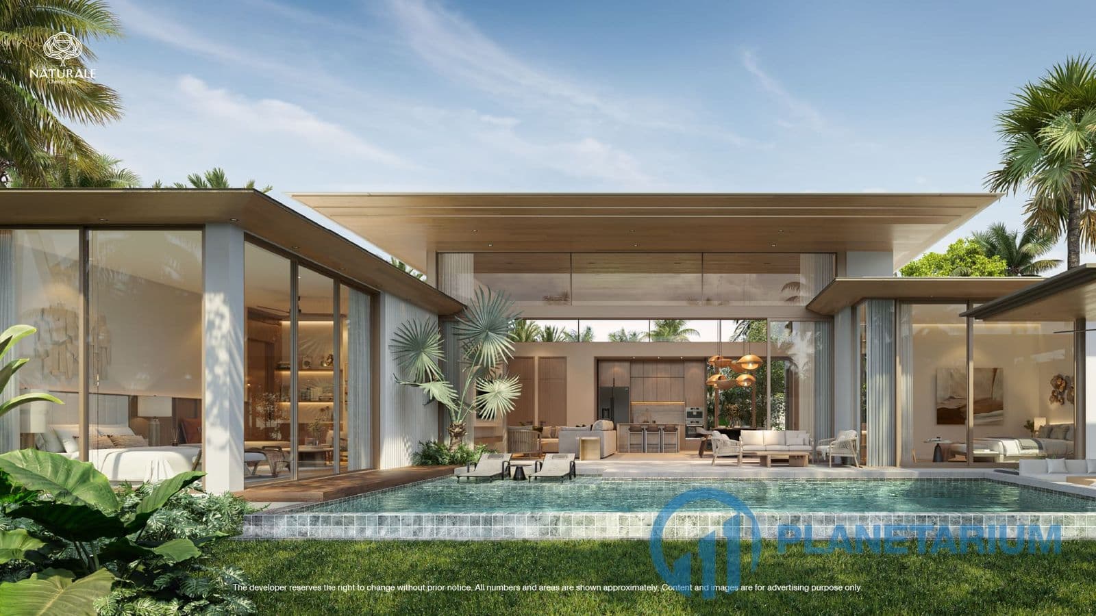 3 – 4  Bedrooms luxury pool and nature — photo 1