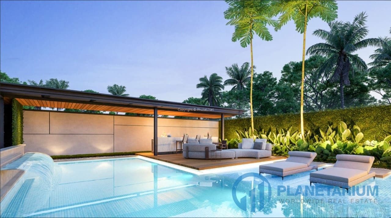 Luxury pool villa near the beach in Layan Modern design — photo 4