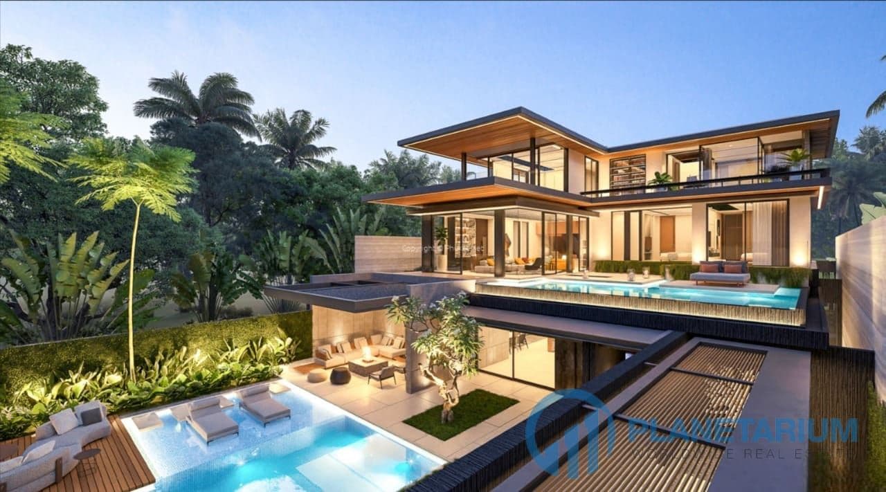 Luxury pool villa near the beach in Layan Modern design — photo 1