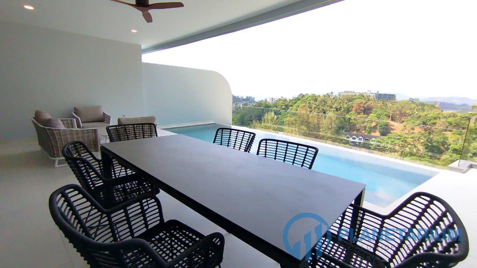 Luxury sea view modern 2 bed 2 bath for rent — photo 3