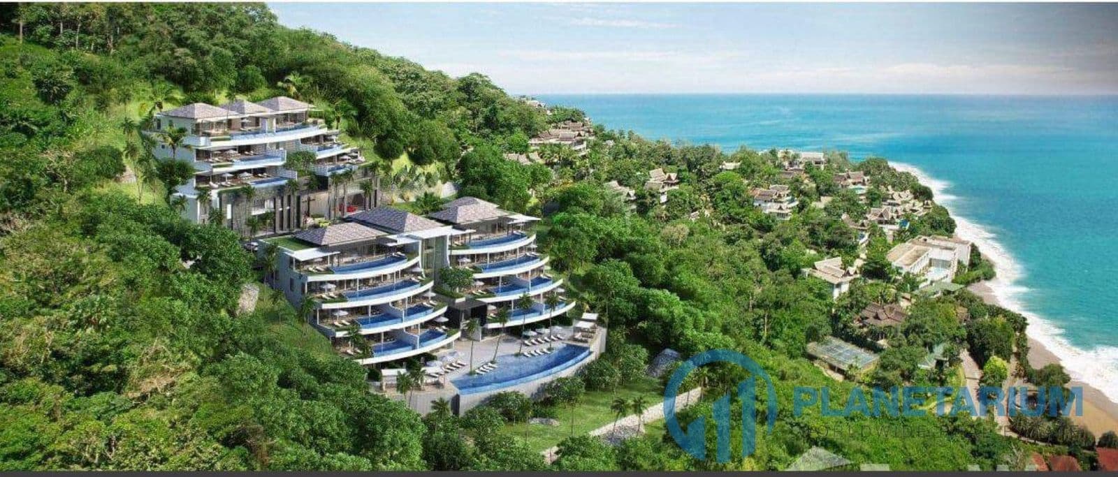 Luxury sea view modern 2 bed 2 bath for rent — photo 1