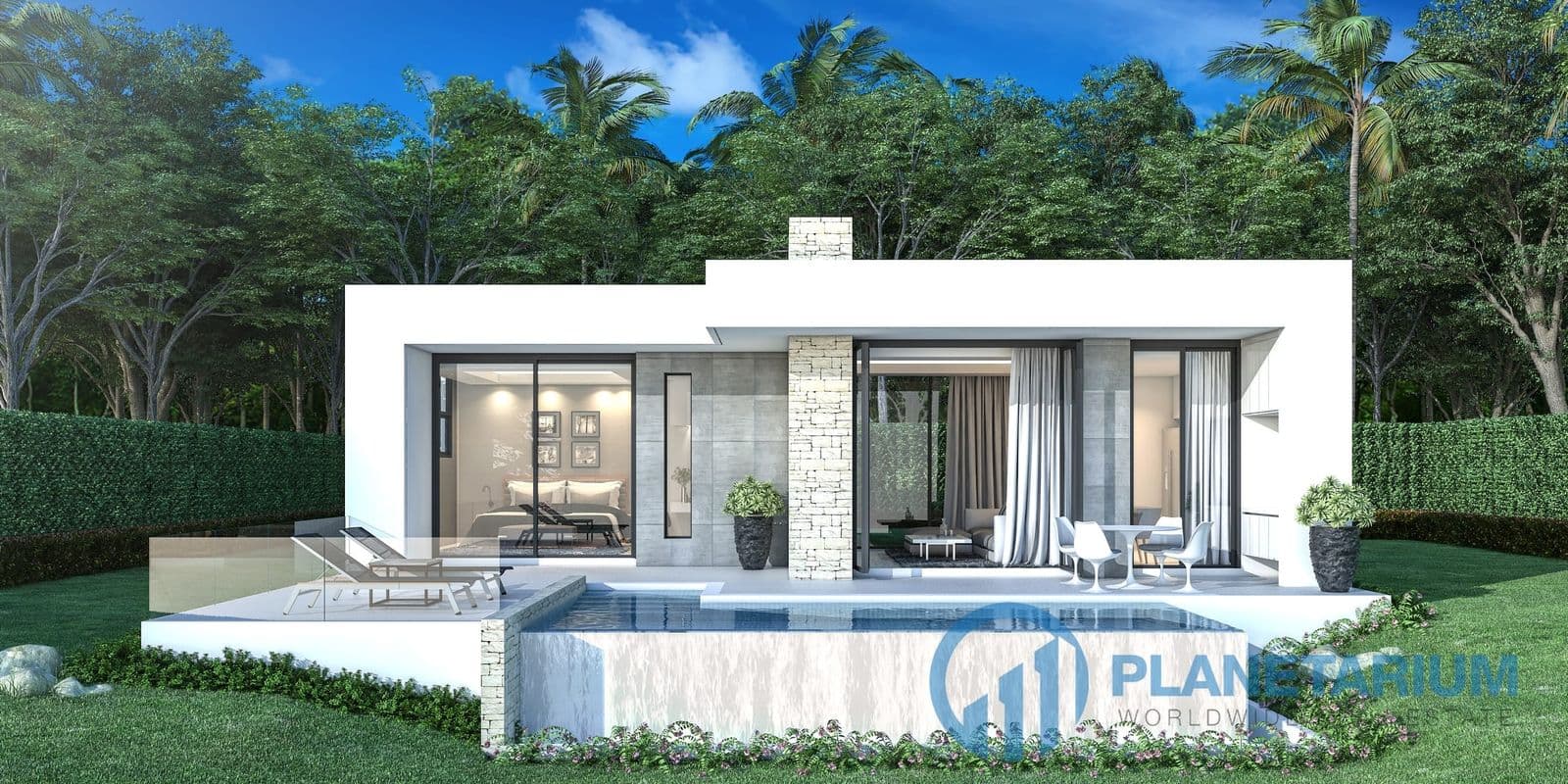 Modern style villa in Paklok — photo 1