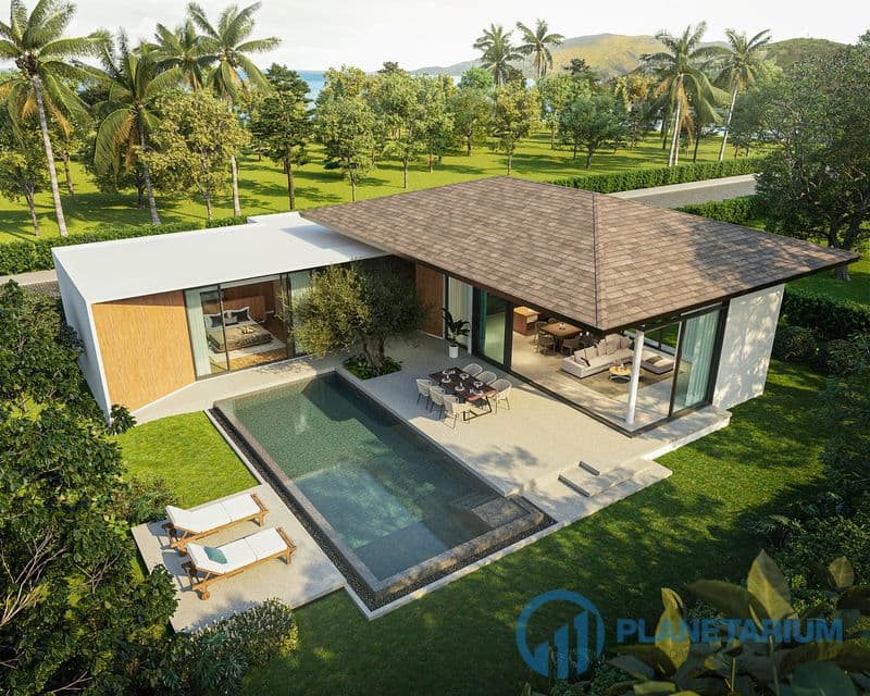 Pool villa near uwc — photo 1