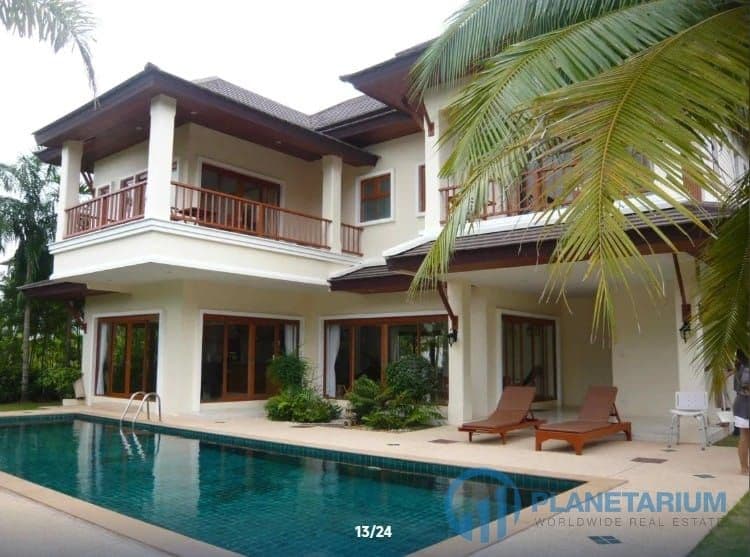 3 Bedrooms Bangtao tropical residence villa for rent — photo 1