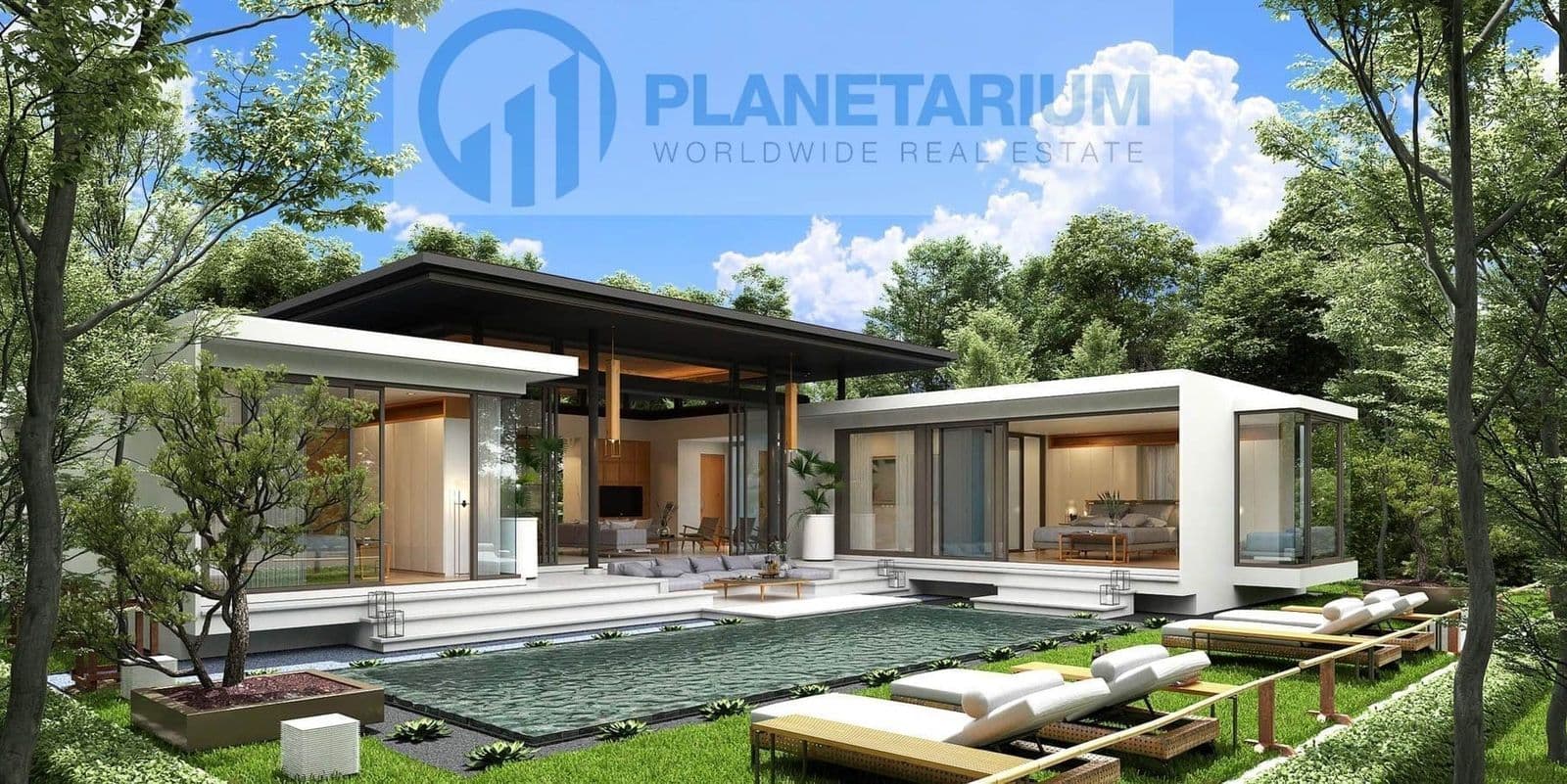 Modern luxury villa in the Loft style — photo 1