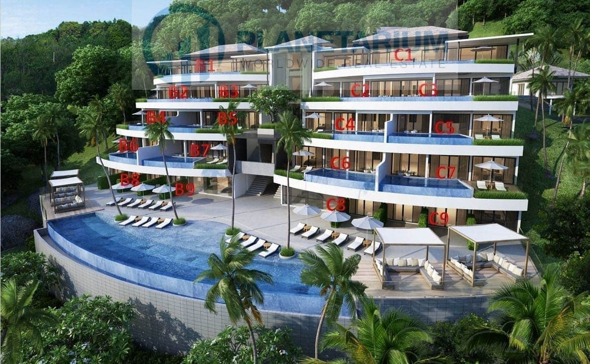 Private pool full sea view apartment Surin — photo 2