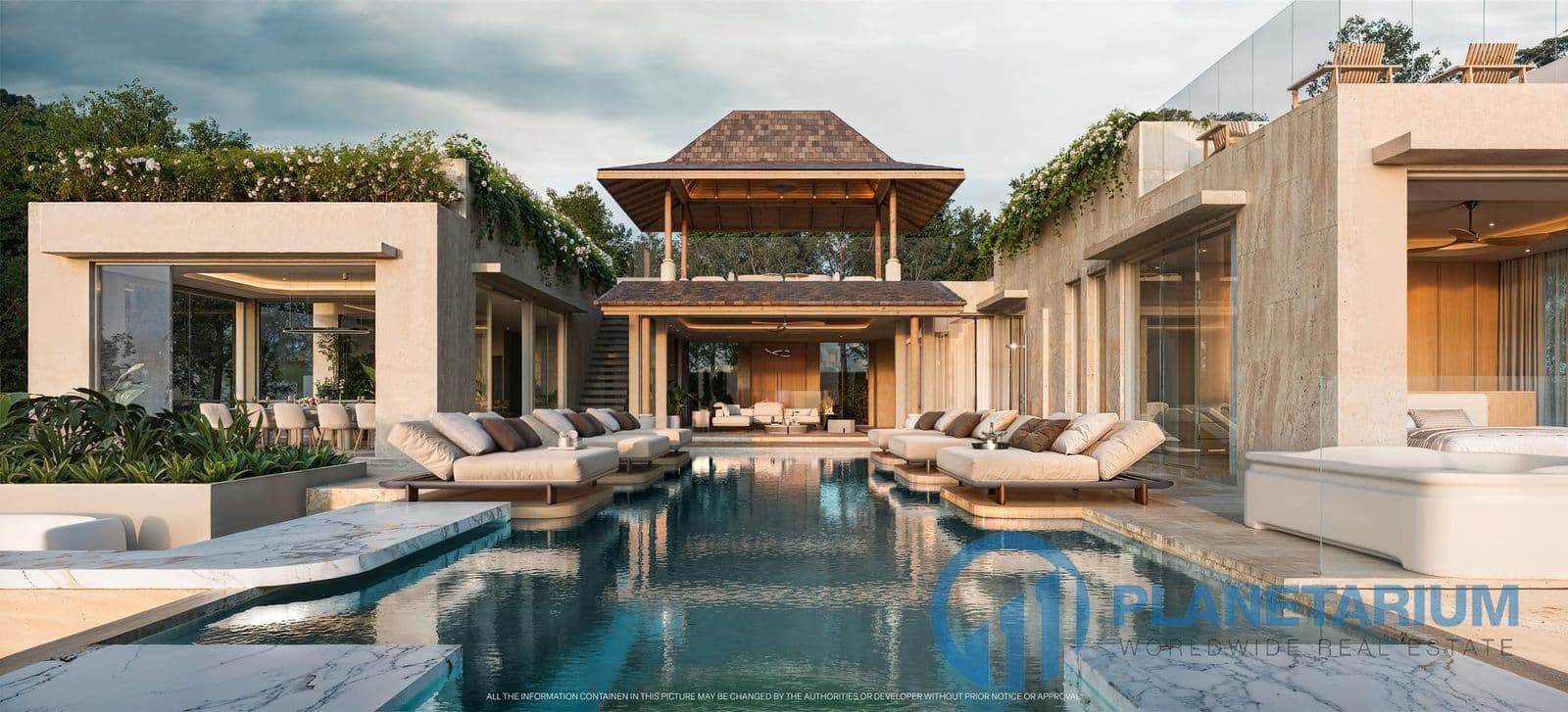 Modern Bali Contemporary style villa — photo 1