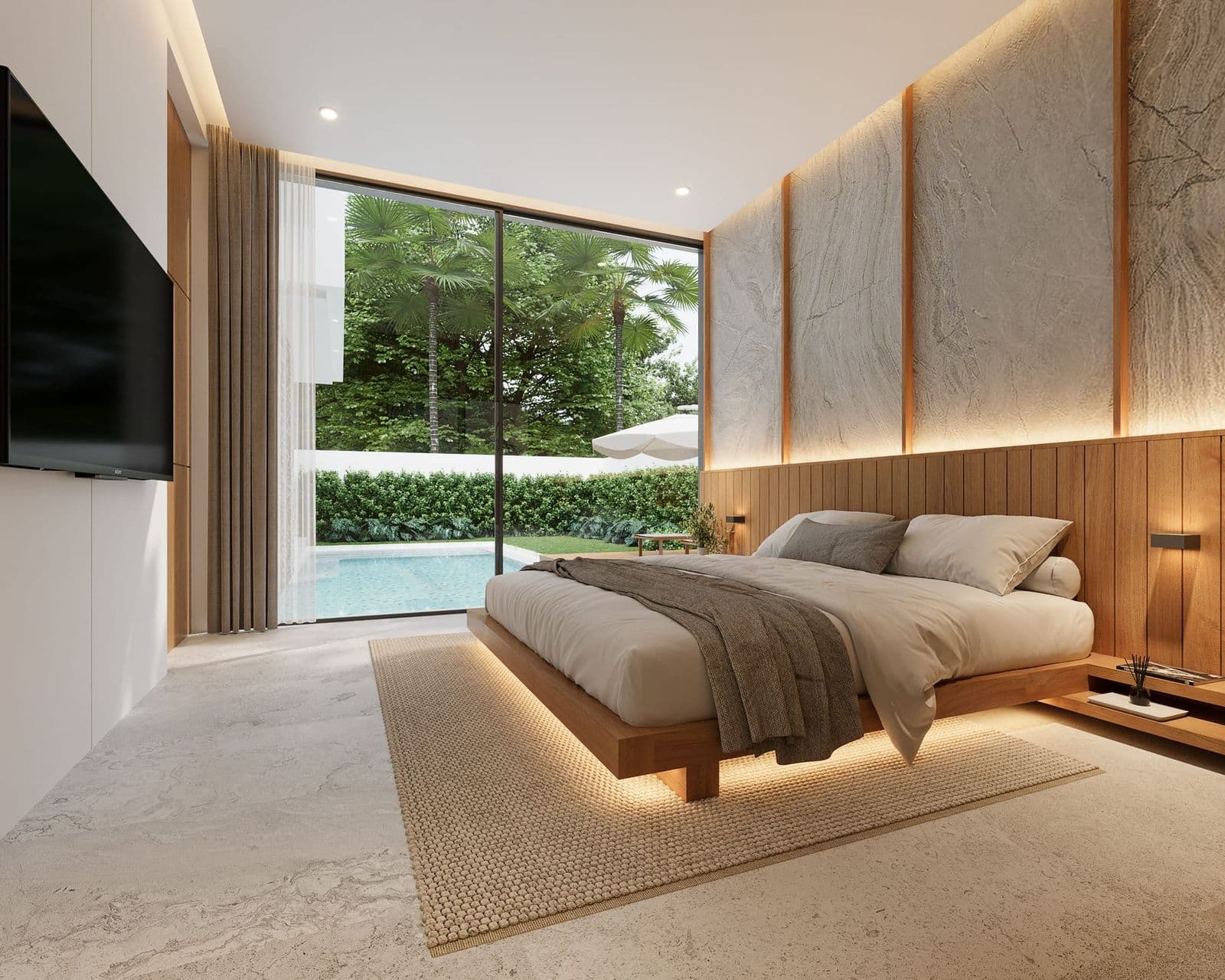 Modern tropical private pool villa at thalang — photo 4