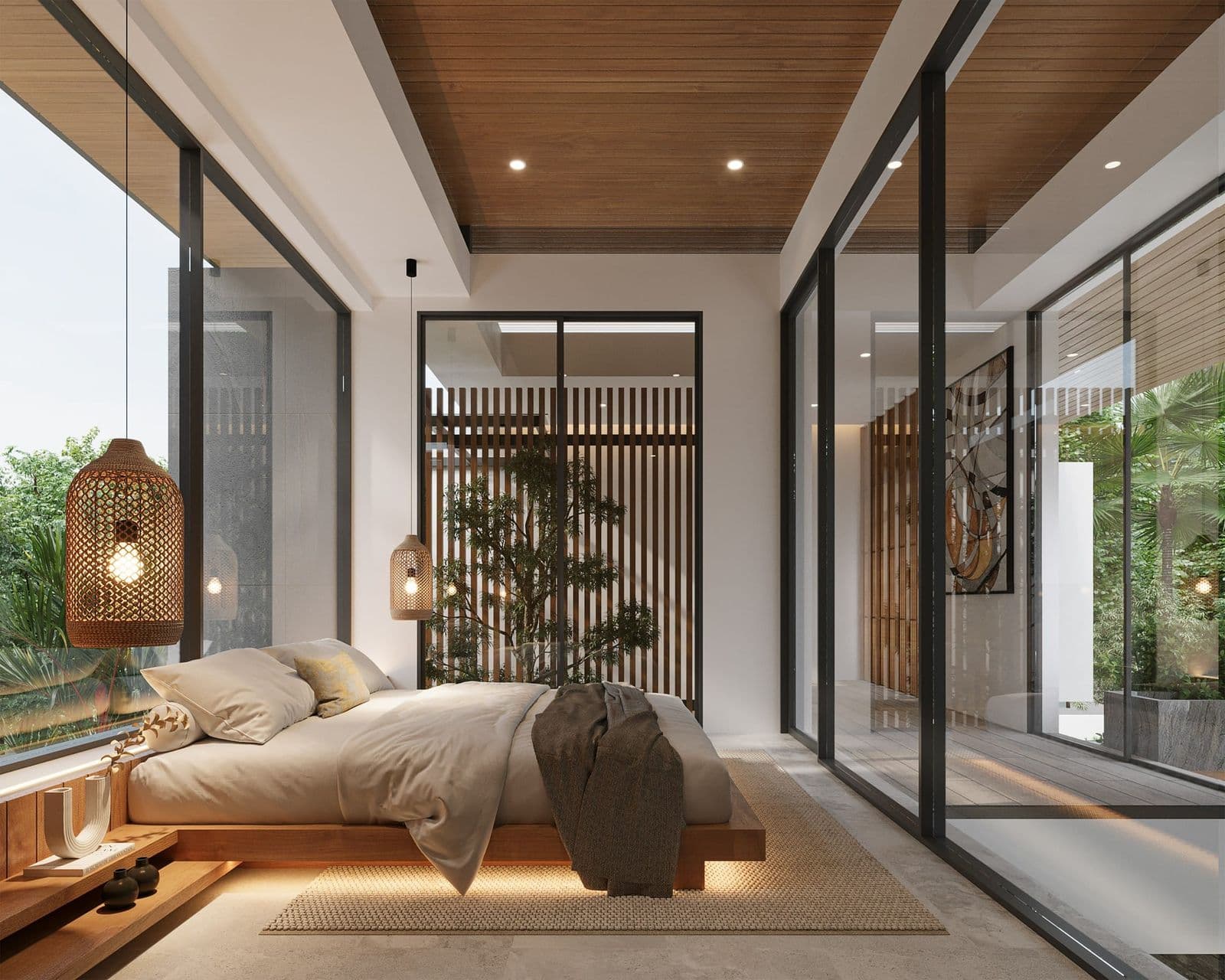 Modern tropical private pool villa at thalang — photo 5