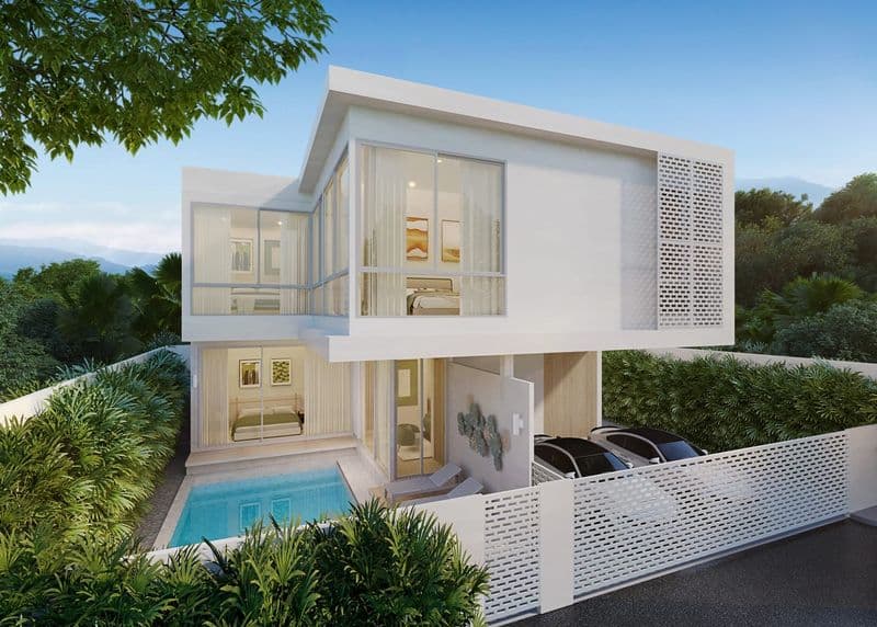 4 beds 4 baths luxury villa chalong — photo 1