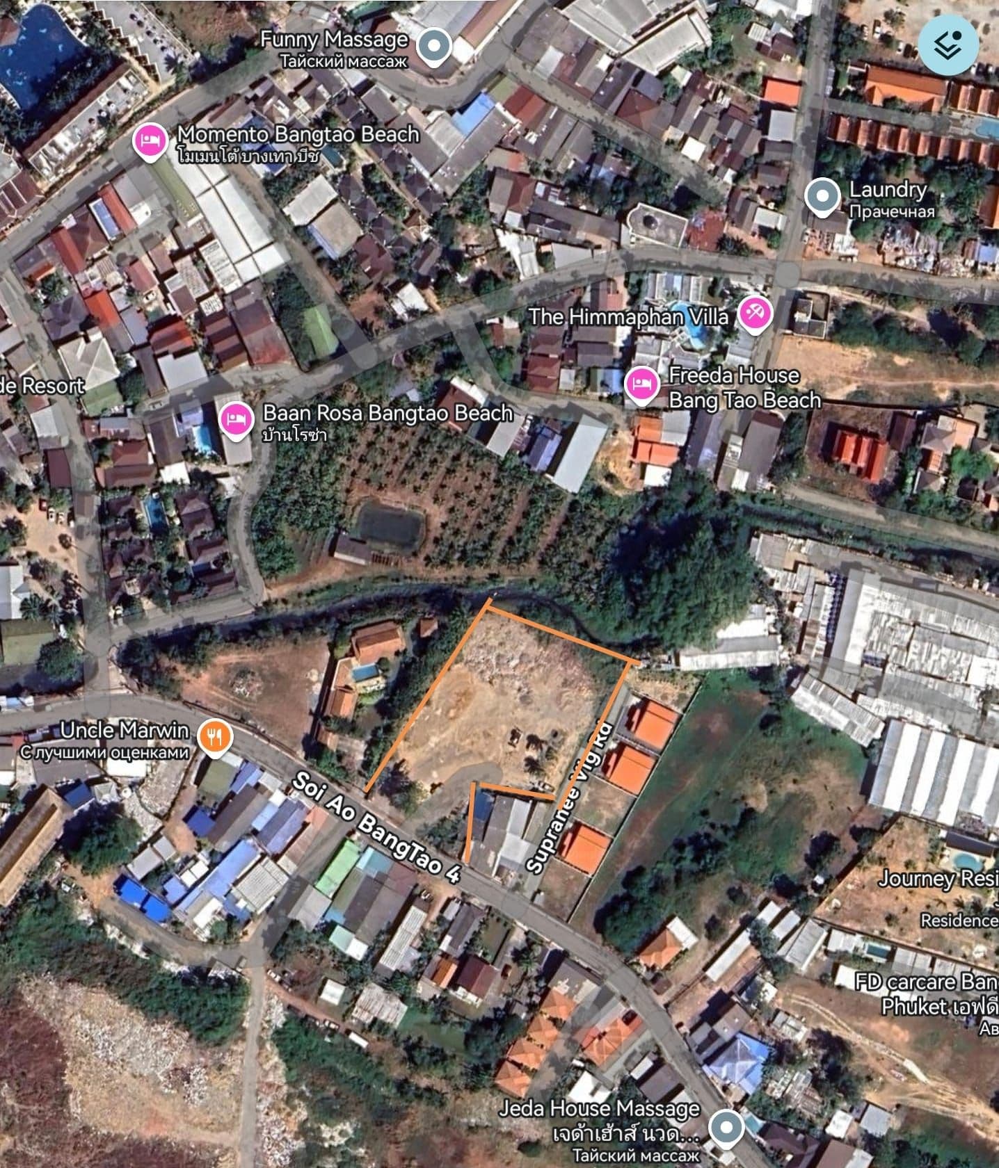 Land 2 Rai near bangtao for sale — photo 2