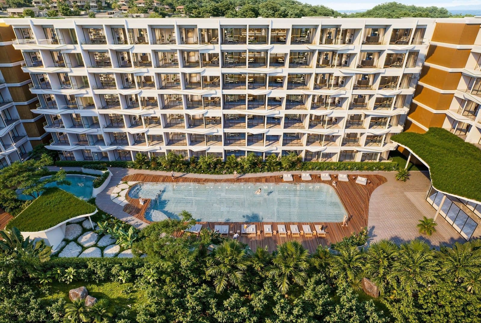 A modern low-rise condominium located in the Nai Harn — photo 4