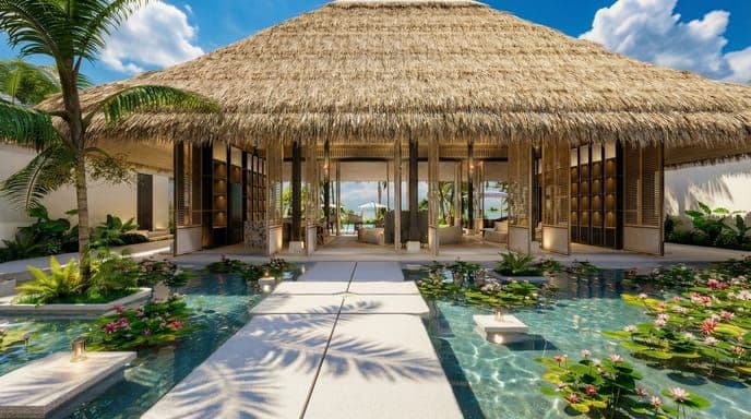 Luxury Beachfront Villa — photo 3