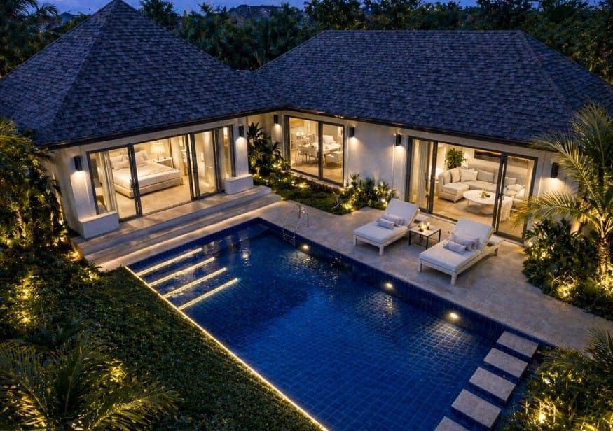 3 bed/ 3 bath luxury villa at maikhao — photo 2