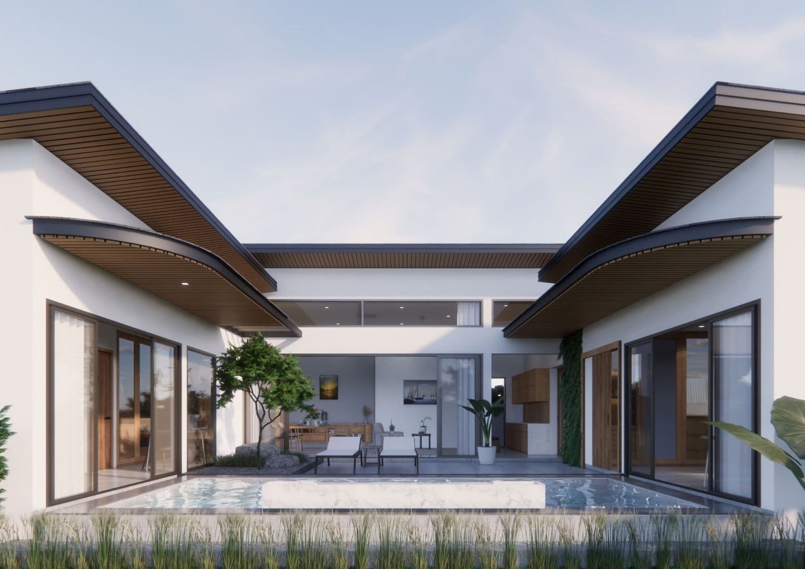 Tropical modern pool villa in Bang Tao — photo 1