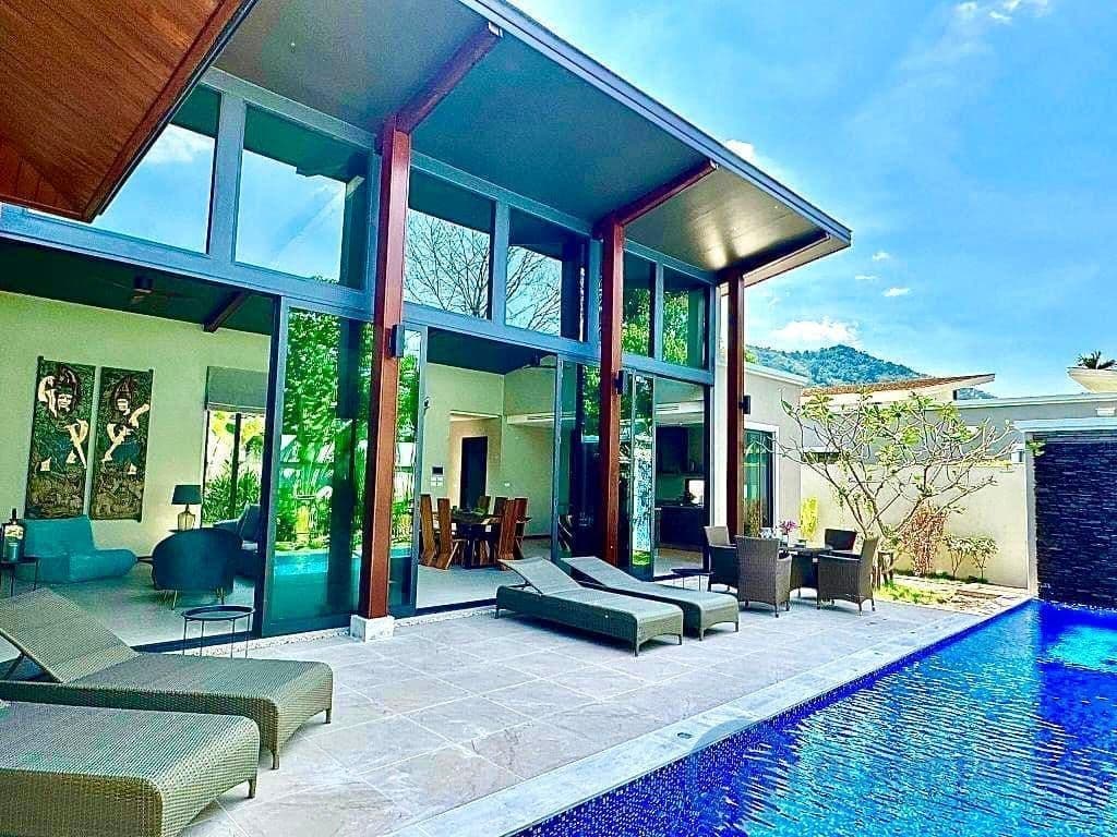 Villa 4 bedroom for rent Bang tao beach — photo 1