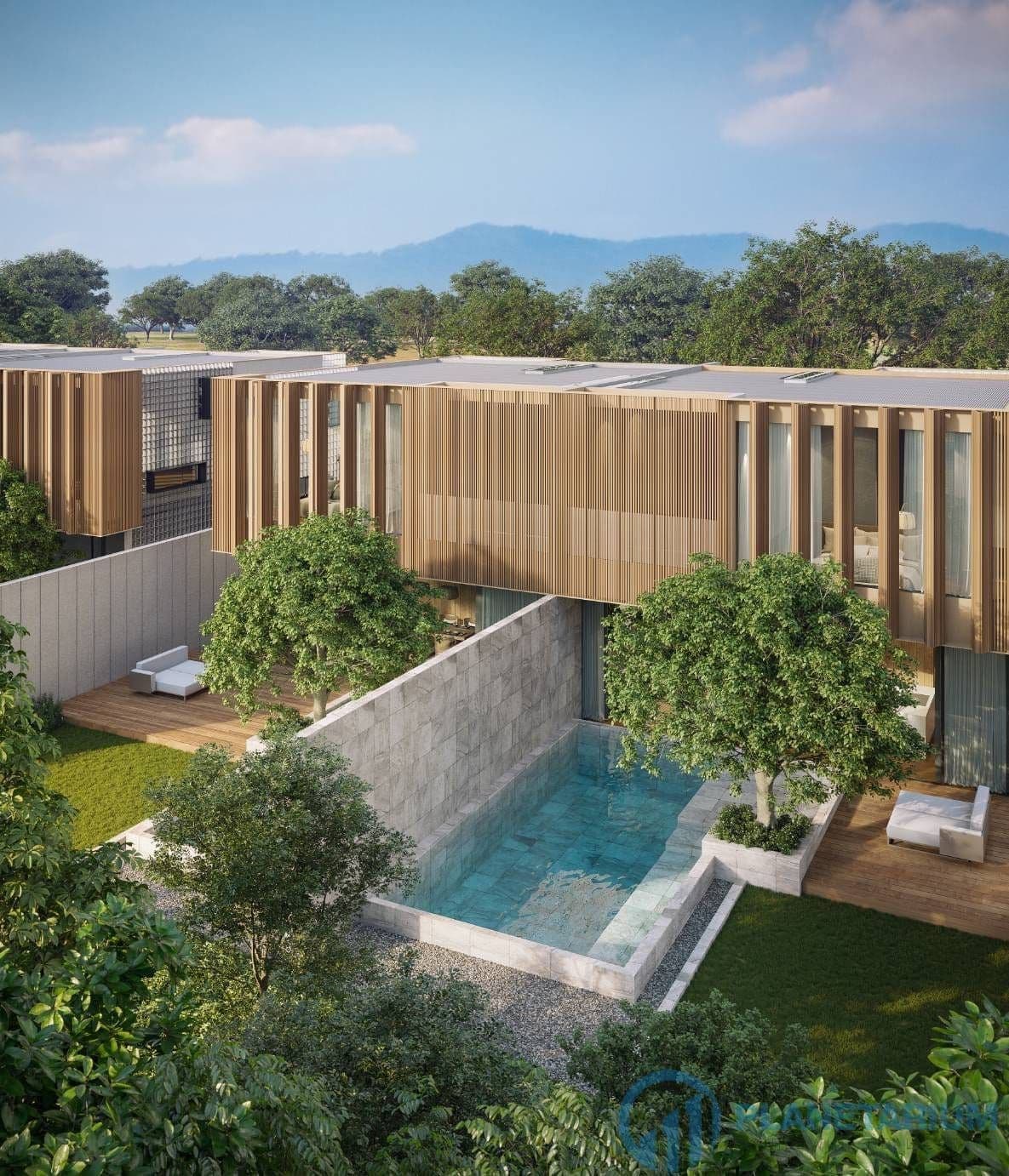 Japanese pool villa — photo 1