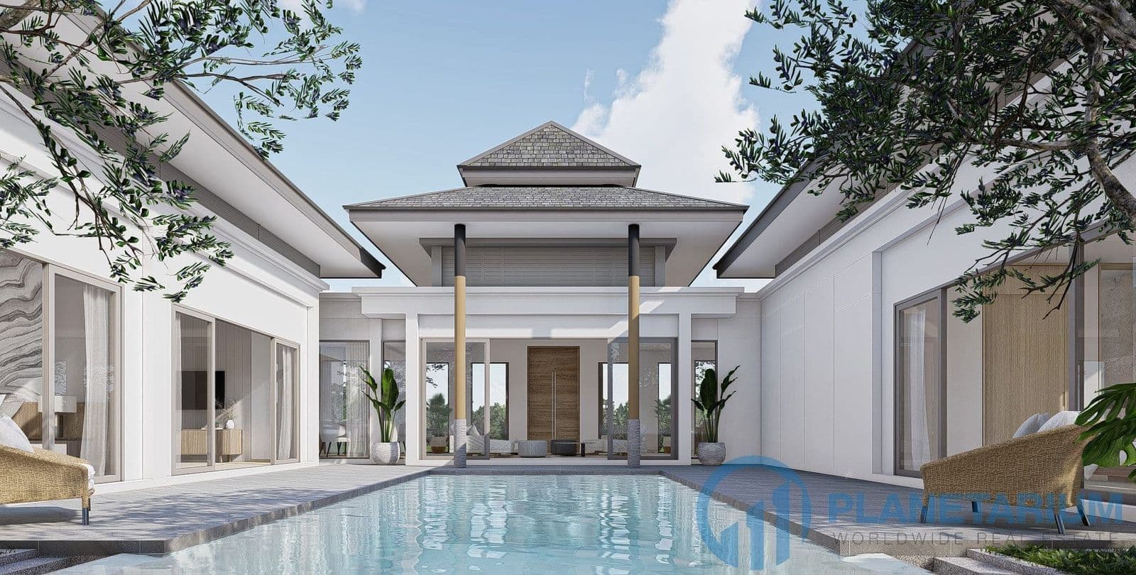 Modern Bali style pool villa — photo 2