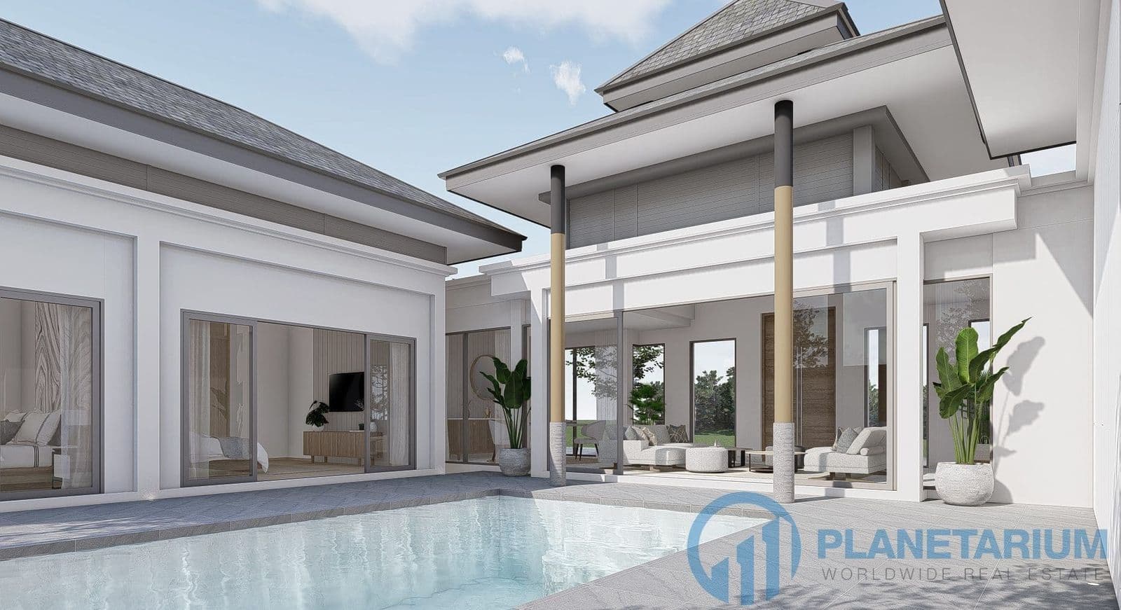Modern Bali style pool villa — photo 3