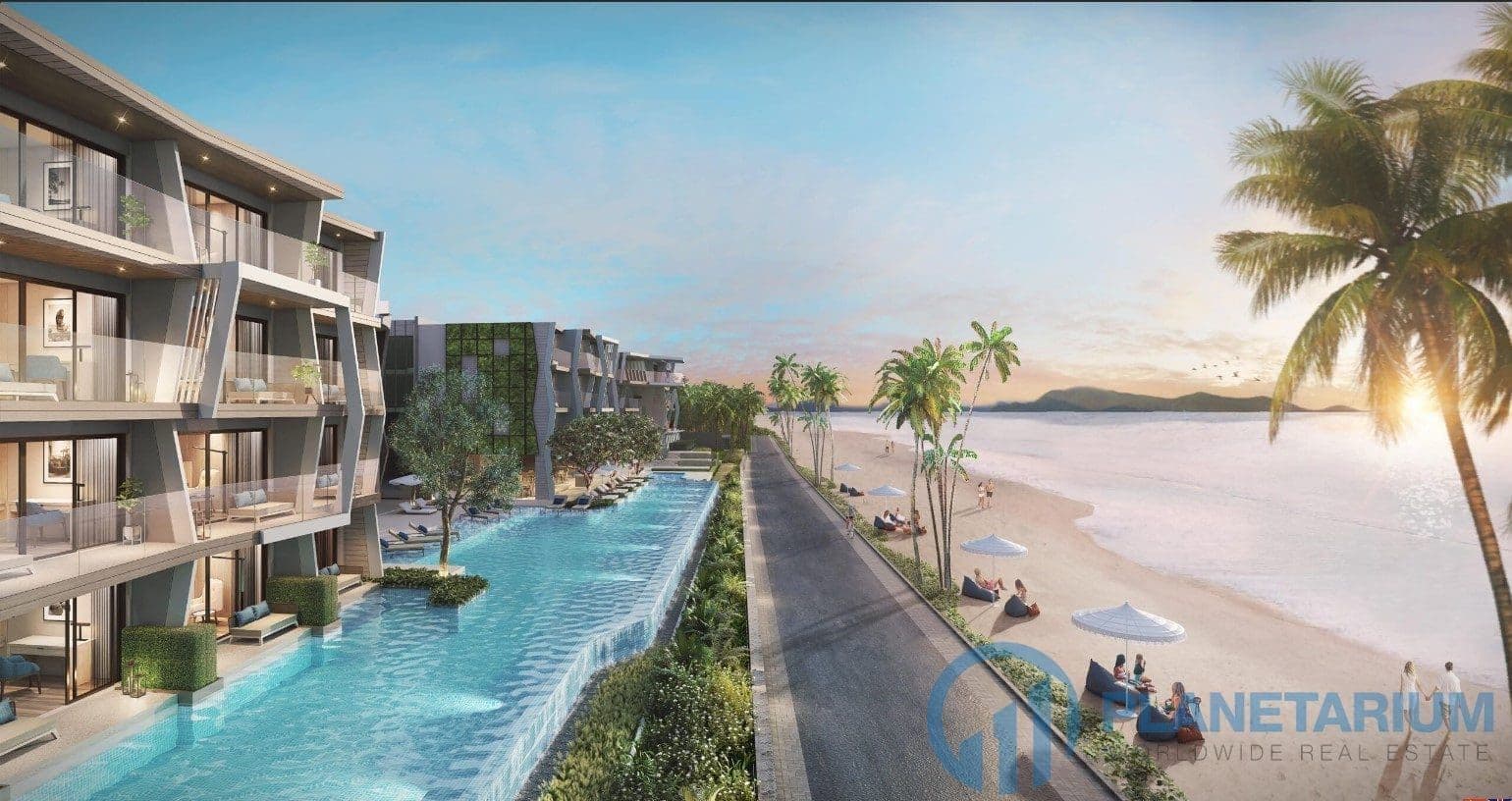 Luxury condominium on maikhao beach — photo 1