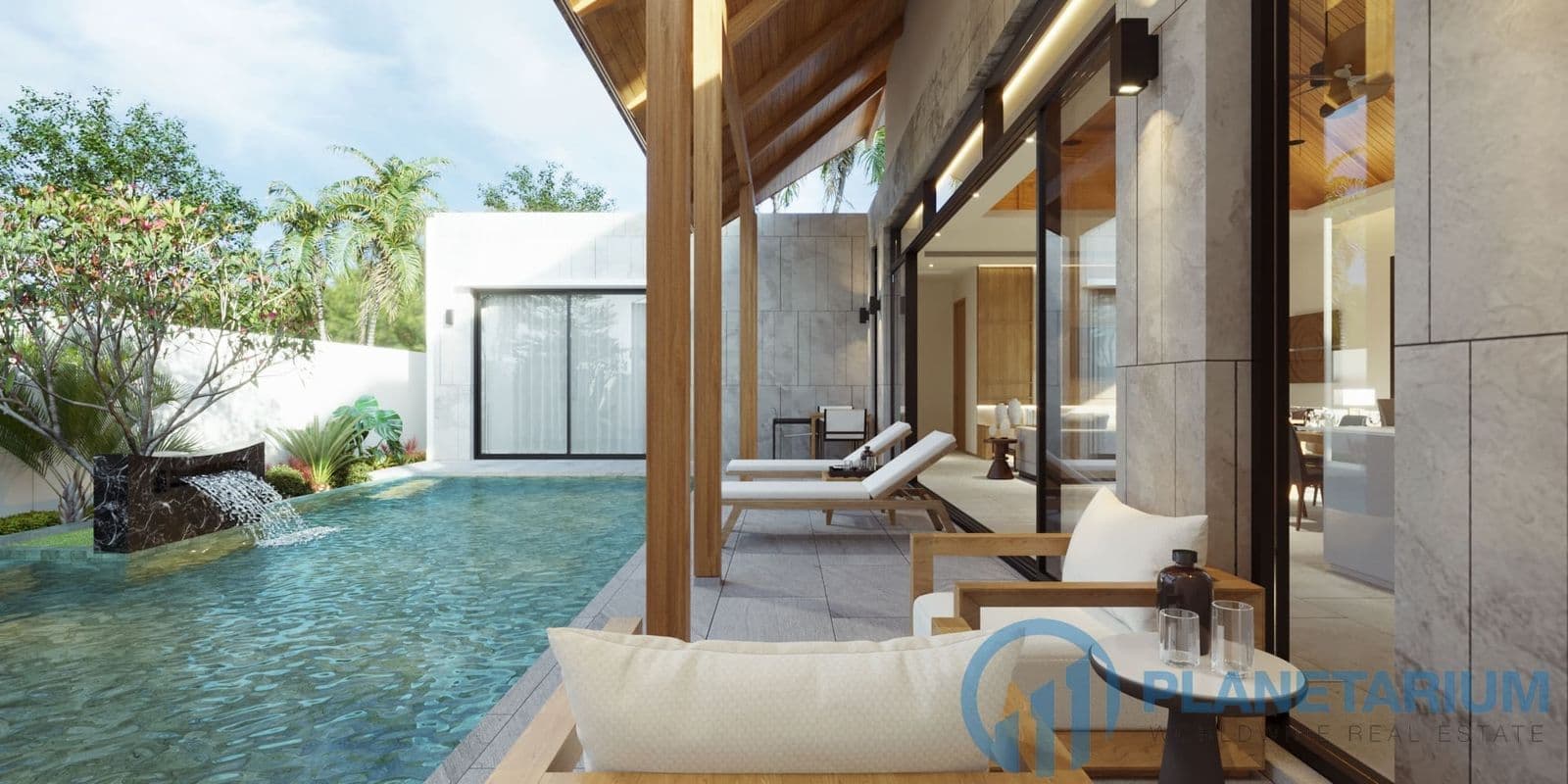 Tropical pool villa on pasak — photo 3