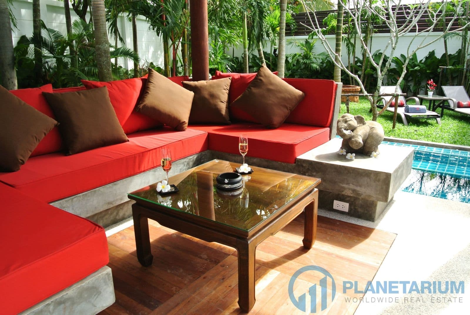 Thai balinese villa for rent bangtao — photo 4