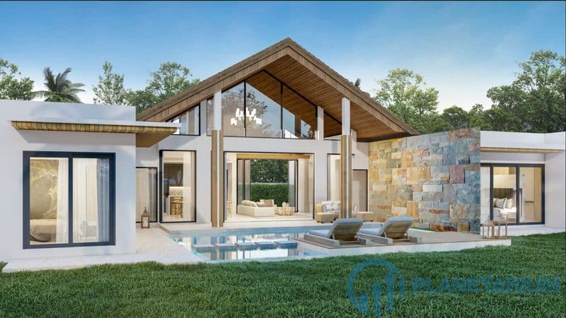 Luxury villa on naiyang beach — photo 1