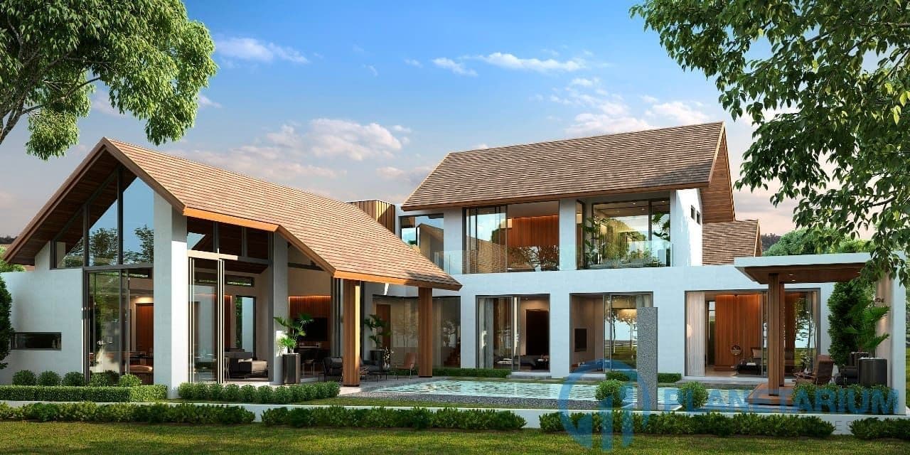 Luxury pool villa at Thalang — photo 1