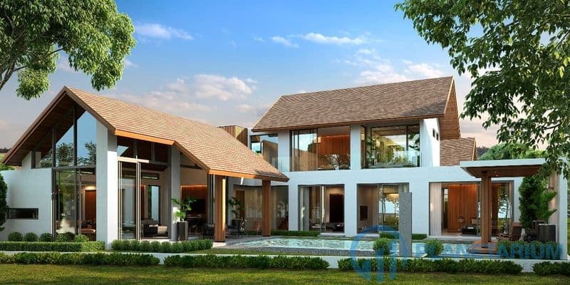 Luxury pool villa at Thalang — photo 1