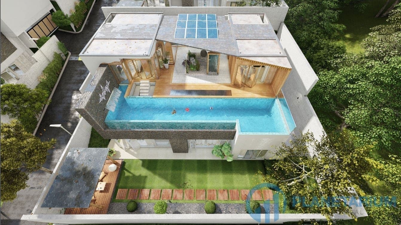 Modern pool villa on the hillside — photo 1