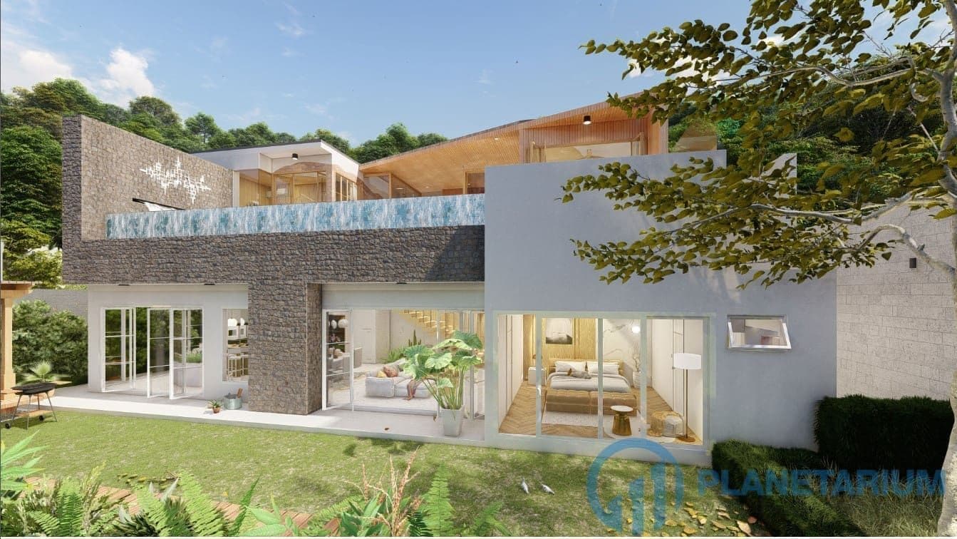 Modern pool villa on the hillside — photo 2