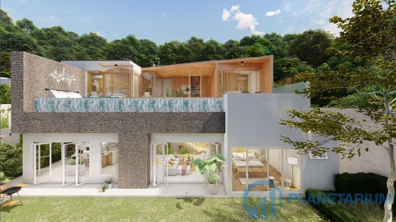Modern pool villa on the hillside — photo 3