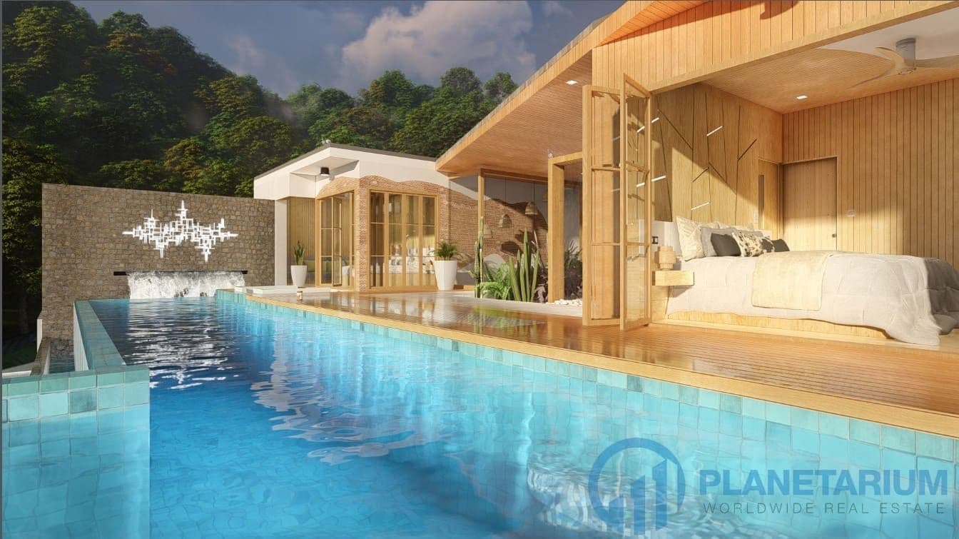 Modern pool villa on the hillside — photo 5