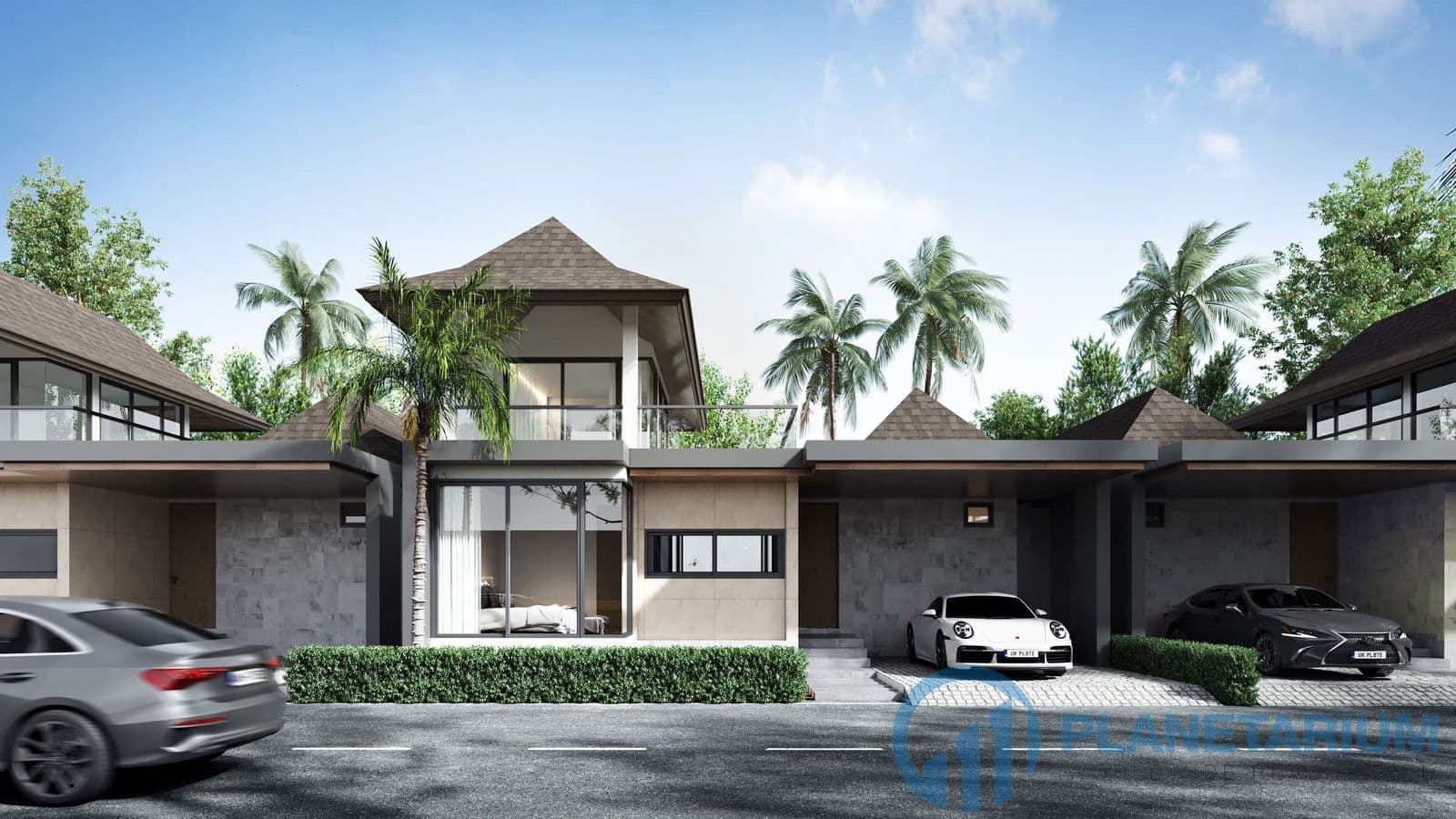 Two-story villas with stunning views of the  mountains — photo 1