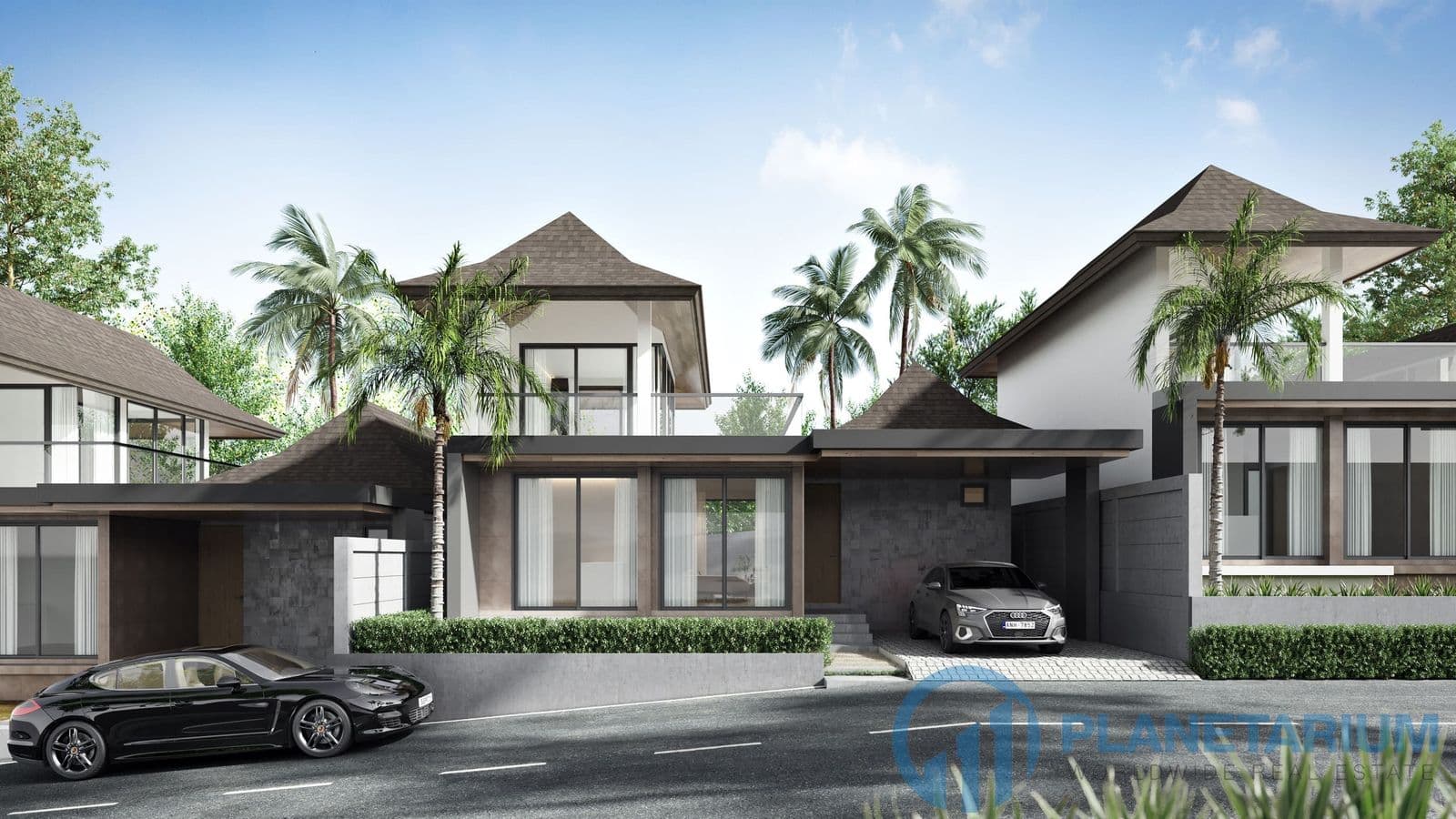 Two-story villas with stunning views of the  mountains — photo 3