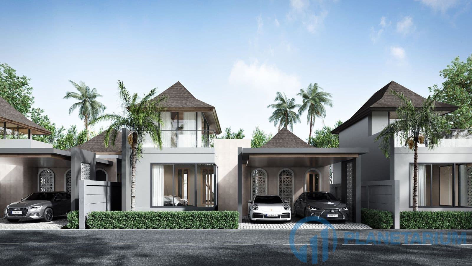 Two-story villas with stunning views of the  mountains — photo 4
