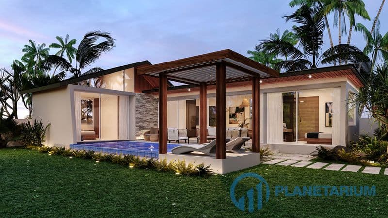 Elegant 3 bedrooms pool villa in Rawai — photo 1