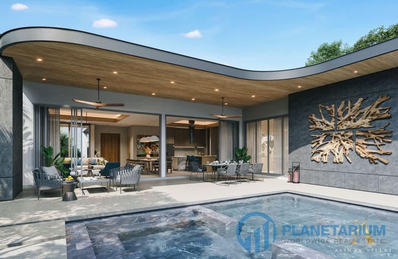 Modern pool villa near Layan and Cherngtalay. — photo 1