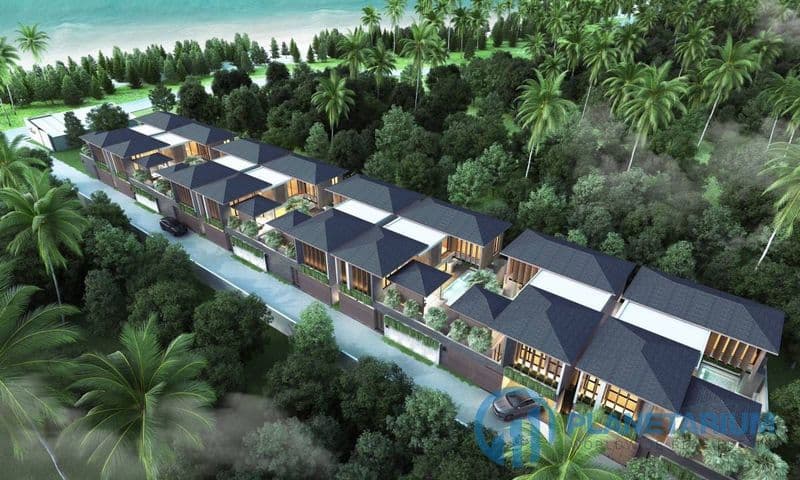The beautifully designed oriental-style pool villas — photo 1