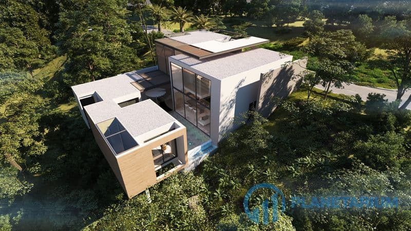 Beautiful pool villa on the hill — photo 1