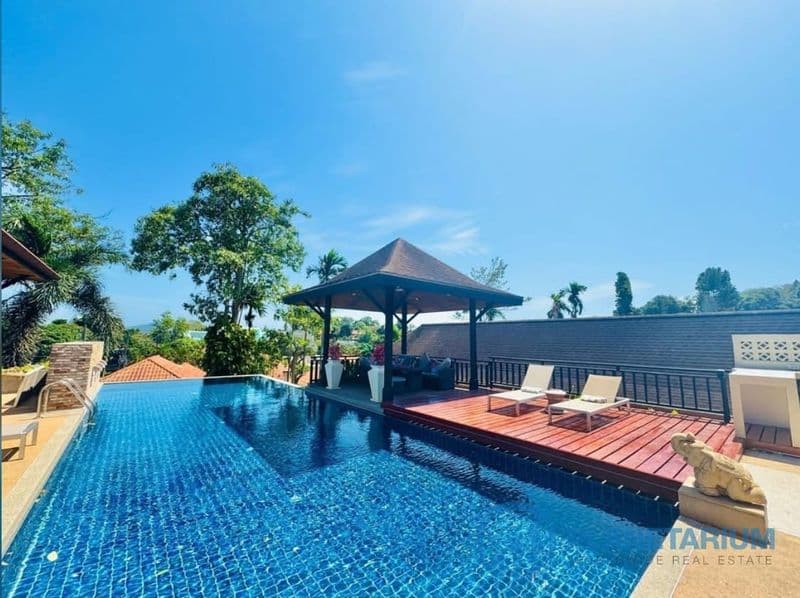 4 Bedrooms luxury villa for rent naiharn — photo 1