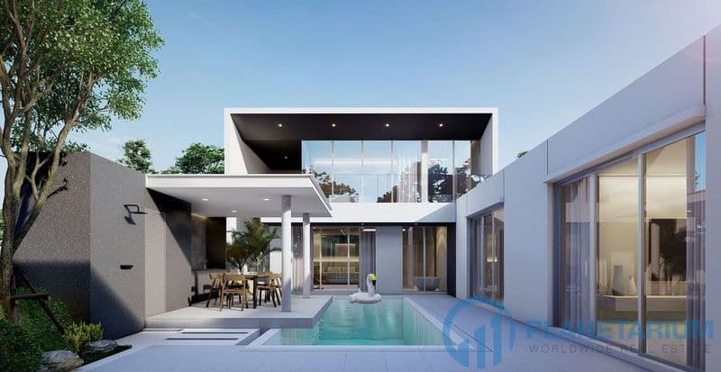 New pool villa in a modern style rawai — photo 1
